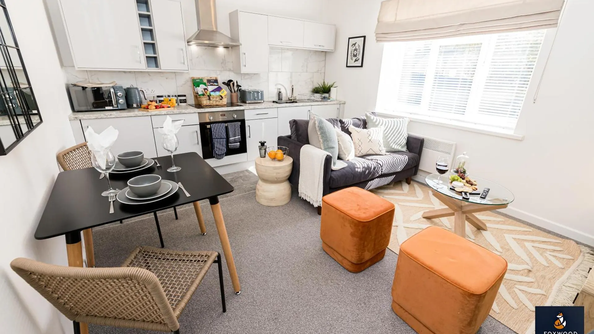 Stylish 2 Bed Apartment In Town Free Parking Bournemouth 0*,  Storbritannien